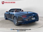 2015 Bentley Continental GT Speed AWD 2dr Convertible
