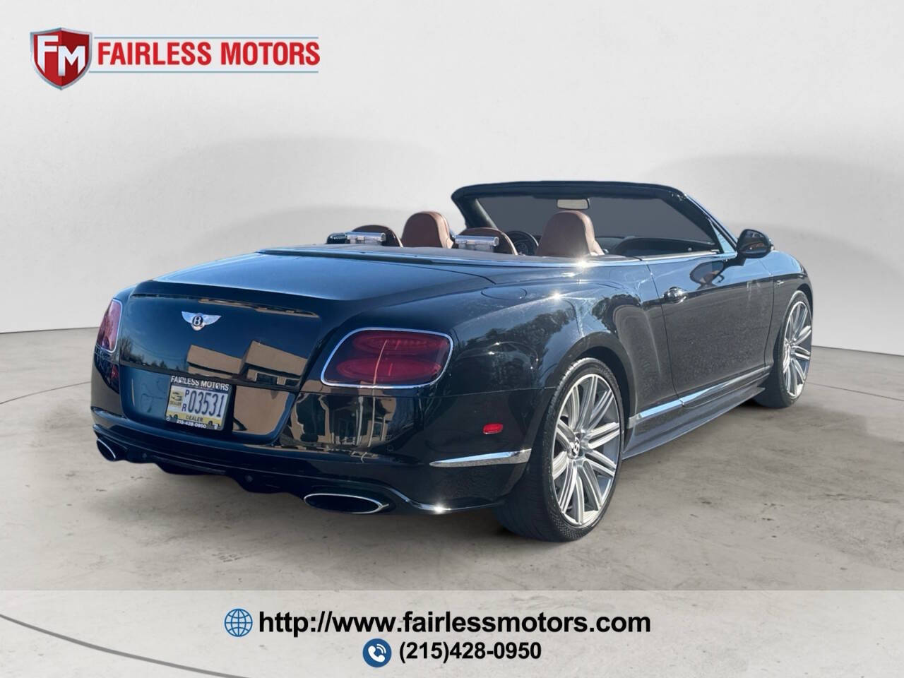 2015 Bentley Continental GT Speed AWD 2dr Convertible