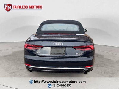 2018 Audi A5 2.0T quattro Premium Plus AWD 2dr Convertible