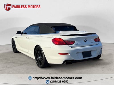 2012 BMW 6 Series 650i 2dr Convertible