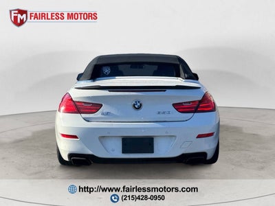 2012 BMW 6 Series 650i 2dr Convertible