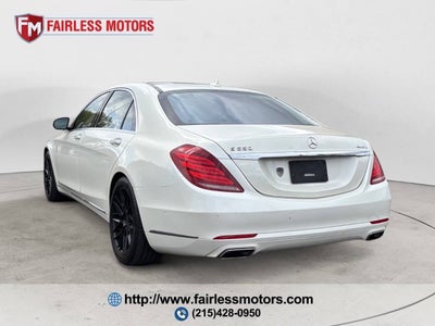 2015 Mercedes-Benz S-Class S 550 4MATIC® AWD 4dr Sedan