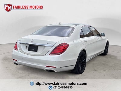2015 Mercedes-Benz S-Class S 550 4MATIC® AWD 4dr Sedan
