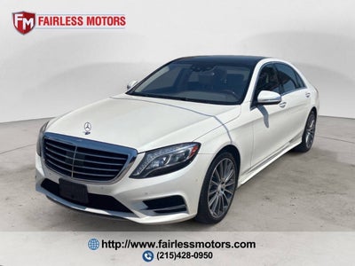 2016 Mercedes-Benz S-Class S 550 4MATIC® AWD 4dr Sedan