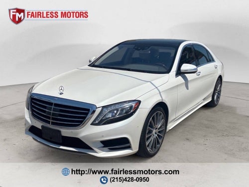 2016 Mercedes-Benz S-Class S 550 4MATIC® AWD 4dr Sedan