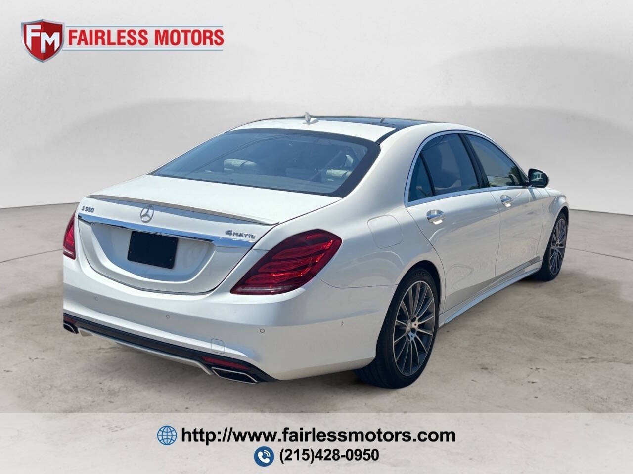 2016 Mercedes-Benz S-Class S 550 4MATIC® AWD 4dr Sedan
