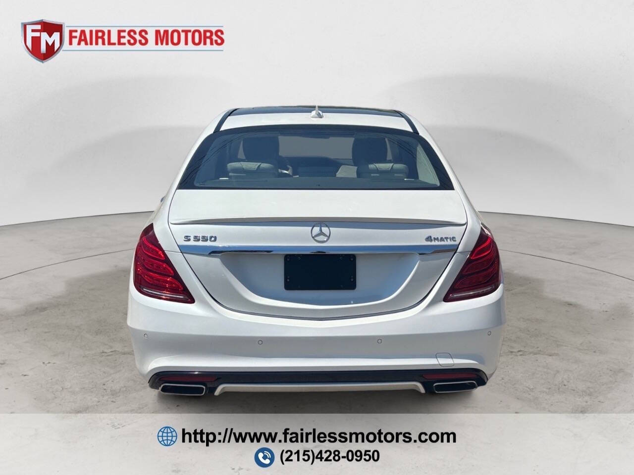 2016 Mercedes-Benz S-Class S 550 4MATIC® AWD 4dr Sedan