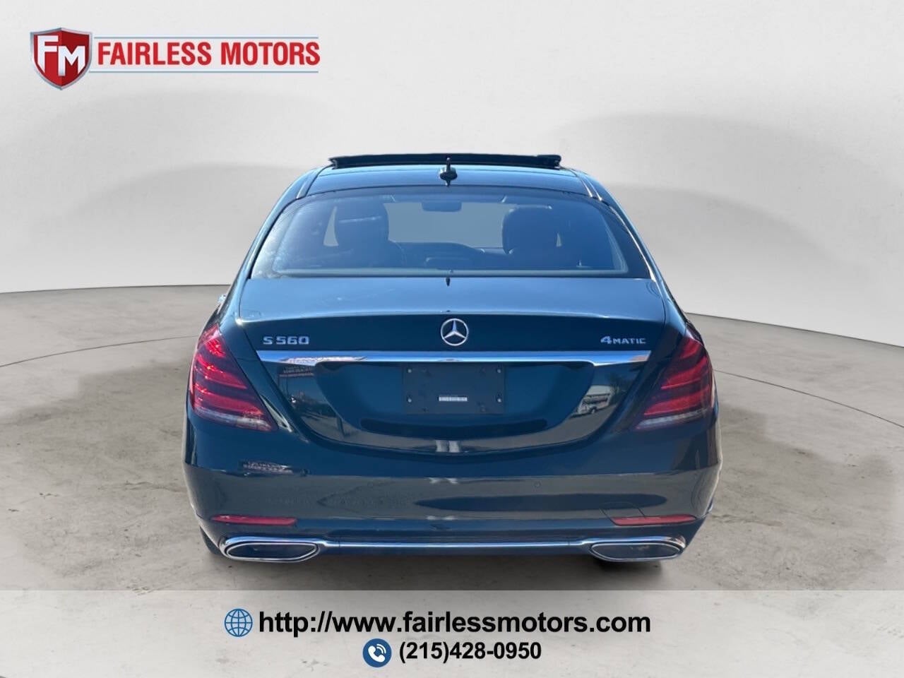 2018 Mercedes-Benz S-Class S 560 4MATIC® AWD 4dr Sedan