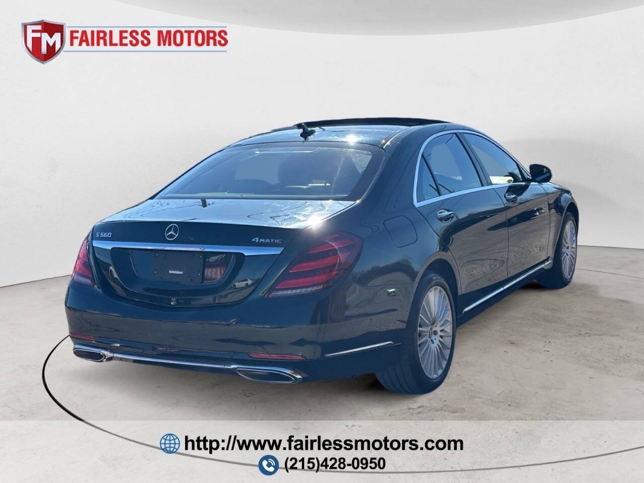2018 Mercedes-Benz S-Class S 560 4MATIC® AWD 4dr Sedan