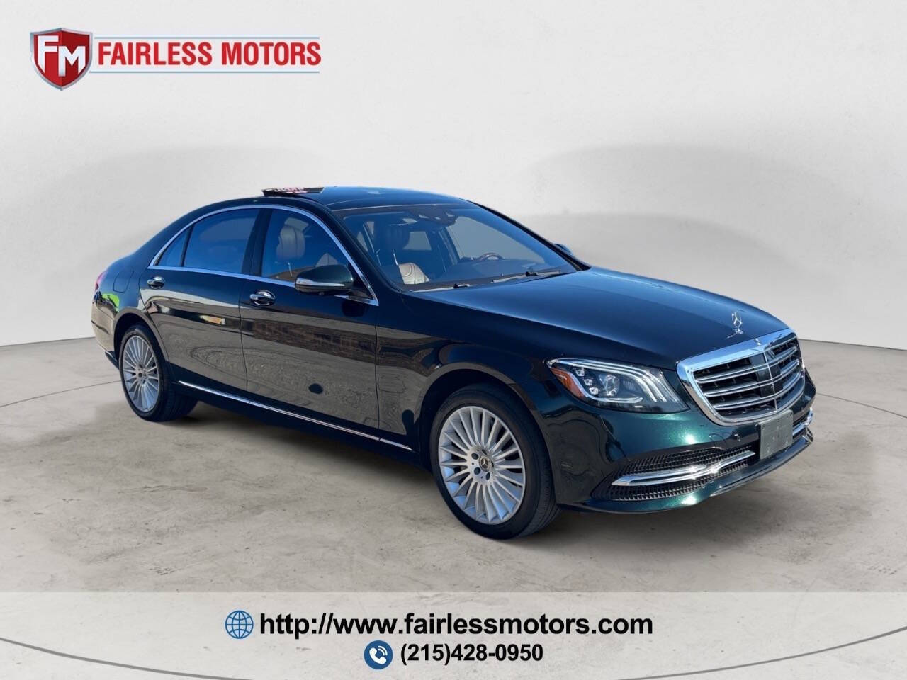 2018 Mercedes-Benz S-Class S 560 4MATIC® AWD 4dr Sedan