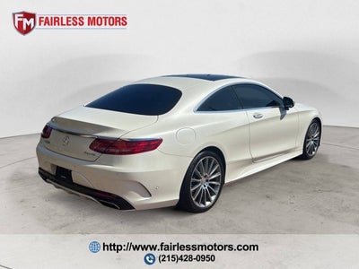 2016 Mercedes-Benz S-Class S 550 4MATIC® AWD 2dr Coupe