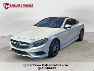 2016 Mercedes-Benz S-Class S 550 4MATIC® AWD 2dr Coupe